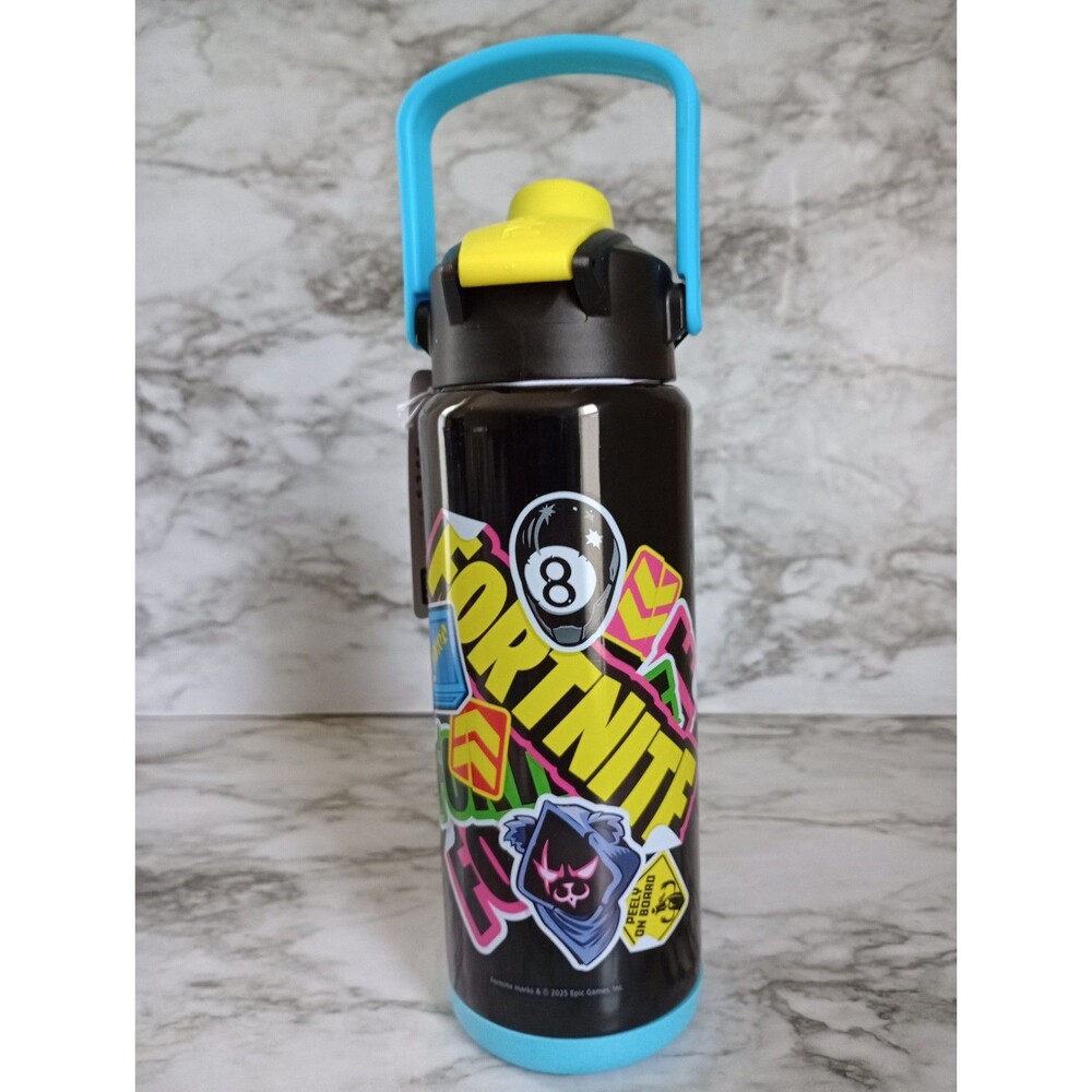 NWT Zak! Fortnite Stainless Steel 20 oz Water Bottle